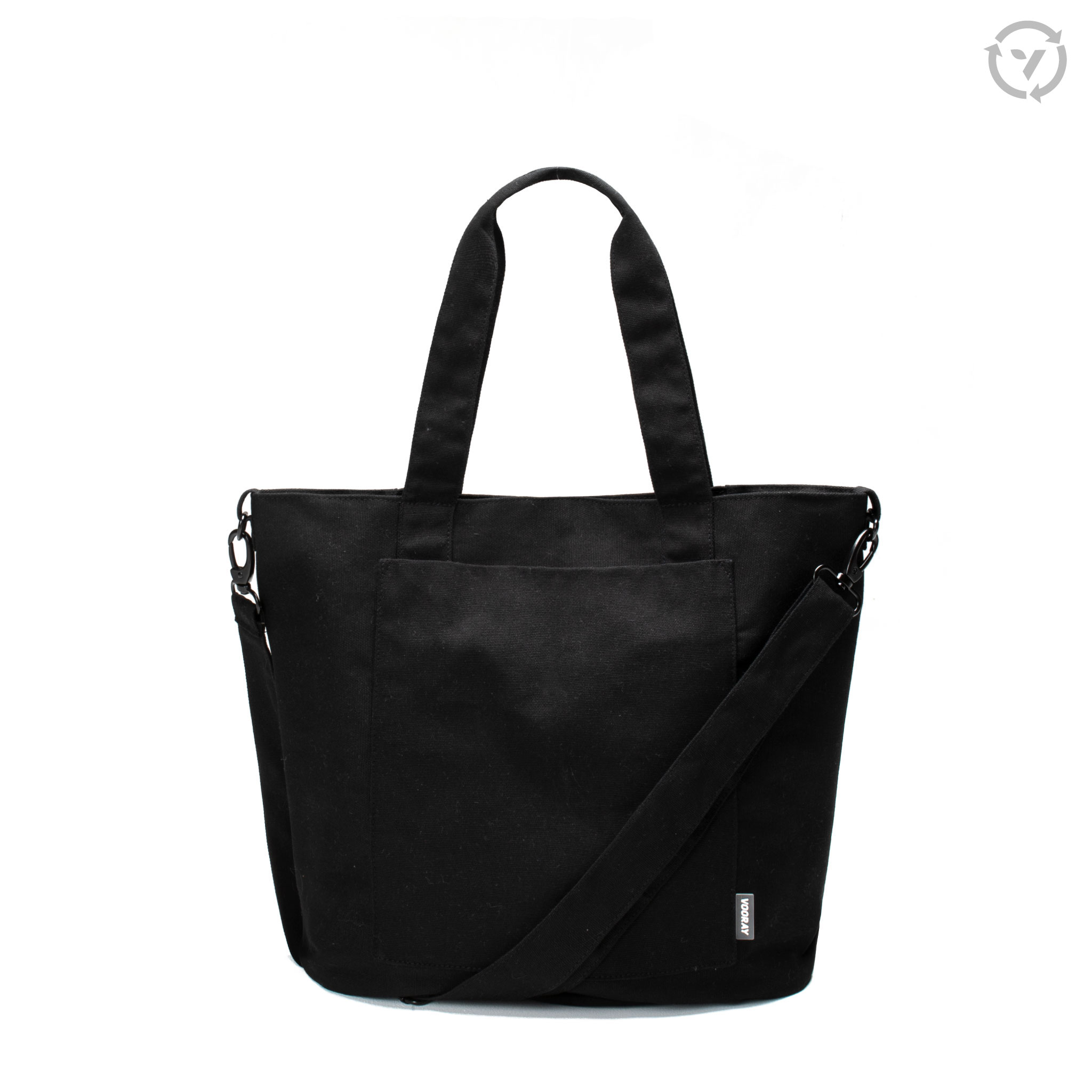 VOORAY Zoey Tote Organic Obsidian